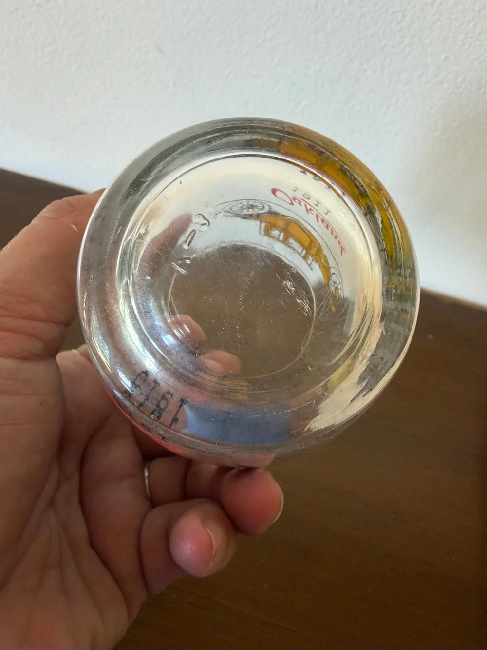 Hazel-Atlas Vintage Whiskey Rocks Glass Car Printed Glass-Buick and Oakland